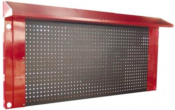 Value Collection - Workbench & Workstation Metal Tool Board - 6-3/8" Deep, 26" High, Use with Workbenches - USA Tool & Supply