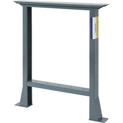 Value Collection - Workbench & Workstation Flared Fixed Leg - 32" High, Use with Workbenches - USA Tool & Supply
