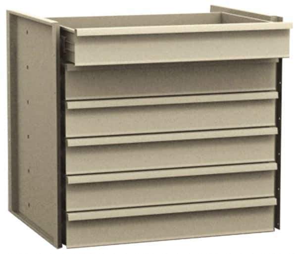 Value Collection - Steel Workbench & Workstation Drawer Kit - 27-1/4" Deep, Use with 72" Cabinet Bench - USA Tool & Supply