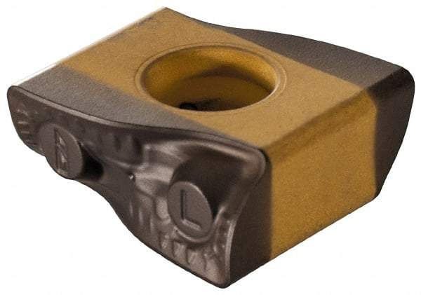 Iscar - LNMX150608 HT Grade IC8250 Carbide Turning Insert - TiCN/Al2O3/TiN Finish, 90° Rectangle, 13.4mm Thick, 1/32" Corner Radius - USA Tool & Supply