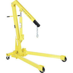 Vestil - 2,000 Lb Load Capacity, Steel Shop Crane - 3' 29/32" Span - USA Tool & Supply