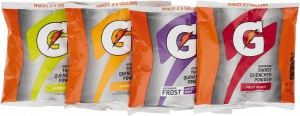 Gatorade - 21 oz Pack Assorted Flavors Activity Drink - Powdered, Yields 2.5 Gal - USA Tool & Supply