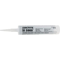 Loctite - 300 mL Cartridge Black Silicone Sealant - 5900 300ML EN LOCTITE RTV FLX FLNGESLNT - USA Tool & Supply