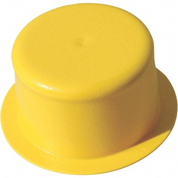 Made in USA - Flame Retardent ABS Housing Plastic Bearing Flange Mount - 2" Wide x 2-3/16" Outside Diam - USA Tool & Supply