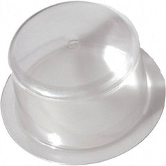 Made in USA - Flame Retardent ABS Housing Plastic Bearing Flange Mount - 4.7" Wide x 4.8875" Outside Diam - USA Tool & Supply