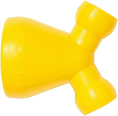 Loc-Line - 1/2" Hose Inside Diam, Coolant Hose Y-Fitting - For Use with Loc-Line Modular Hose System - USA Tool & Supply