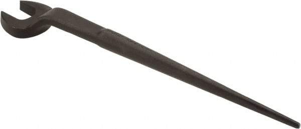 Proto - 2" Standard Spud Handle Open End Wrench - 23-1/4" OAL, Single End, Black Finish - USA Tool & Supply