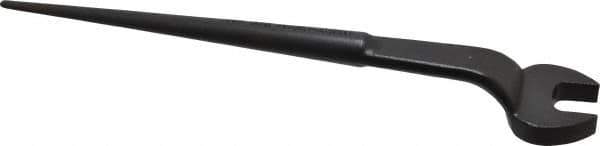 Proto - 3/4" Standard Spud Handle Open End Wrench - 12" OAL, Single End, Black Finish - USA Tool & Supply