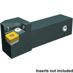 Kennametal - PCLN, Left Hand Cut, 95° Lead Angle, 25mm Shank Height x 25mm Shank Width, Negative Rake Indexable Turning Toolholder - 109mm OAL, CNMA 1204.. Insert Compatibility, Series Kenlever - USA Tool & Supply