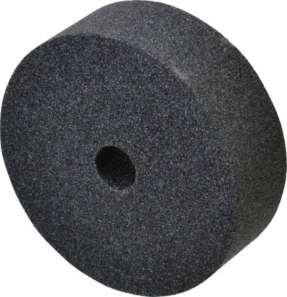 Norton - 60 Grit Silicon Carbide Type 1 Internal Grinding Wheel - 3" Diam x 1/2" Hole x 1" Thick, 10,825 Max RPM, Type 1 Medium Grade, M Hardness, Vitrified Bond, No Recess - USA Tool & Supply