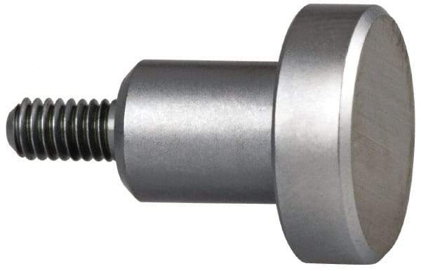 Mitutoyo - M2.5x0.45, 10mm Ball Diam, Carbide Flat Contact Point - 10mm Contact Point Length, Use with AGD 1,2,3,4 - USA Tool & Supply
