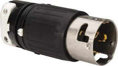 Hubbell Wiring Device-Kellems - 480 VAC, 50 Amp, NonNEMA Configuration, Industrial Grade, Self Grounding Plug - 3 Phase, 3 Poles, IP20, 0.83 to 1-1/4 Inch Cord Diameter - USA Tool & Supply