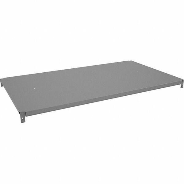 Tennsco - 42" Wide, 3/4 High, Open Shelving Accessory/Component - Steel, 24" Deep, Use with Capstone Shelving - USA Tool & Supply