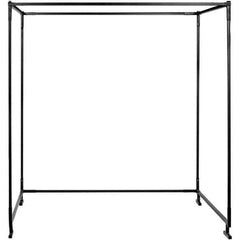 Steiner - 6' High x 6' Wide, Black Welding Screen Frame - Use with Protect-O-Screen HD Welding Booth - USA Tool & Supply