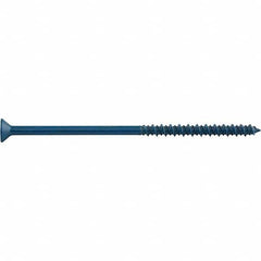 DeWALT Anchors & Fasteners - 1/4" Diam, 5 Overall Length, Phillips Drive Concrete Screw & Masonry Fastener - USA Tool & Supply