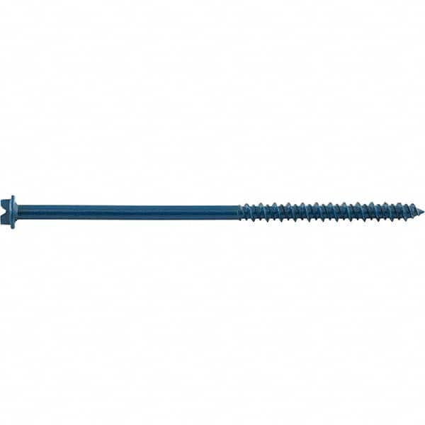 DeWALT Anchors & Fasteners - 3/16" Diam, 3-1/4 Length Under Head, Hex Drive Concrete Screw & Masonry Fastener - USA Tool & Supply