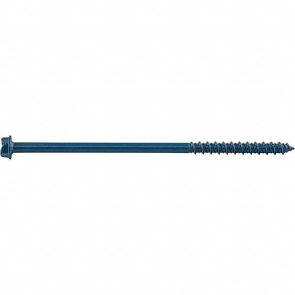 DeWALT Anchors & Fasteners - 1/4" Diam, 4 Length Under Head, Hex Drive Concrete Screw & Masonry Fastener - USA Tool & Supply