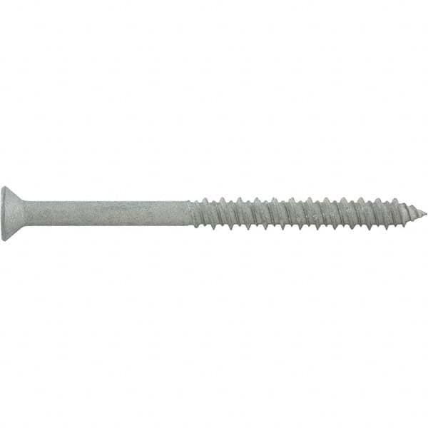DeWALT Anchors & Fasteners - 1/4" Diam, 4 Overall Length, Phillips Drive Concrete Screw & Masonry Fastener - USA Tool & Supply