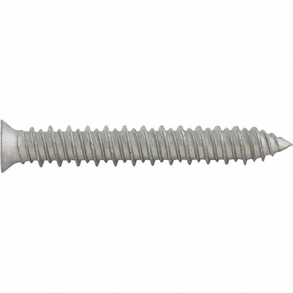 DeWALT Anchors & Fasteners - 5/16" Diam, 3-3/4 Overall Length, Phillips Drive Concrete Screw & Masonry Fastener - USA Tool & Supply