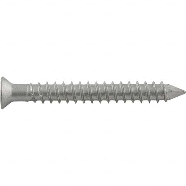 DeWALT Anchors & Fasteners - #14" Diam, 1-3/4 Overall Length, Phillips Drive Concrete Screw & Masonry Fastener - USA Tool & Supply