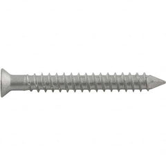 DeWALT Anchors & Fasteners - #14" Diam, 1-3/4 Overall Length, Phillips Drive Concrete Screw & Masonry Fastener - USA Tool & Supply