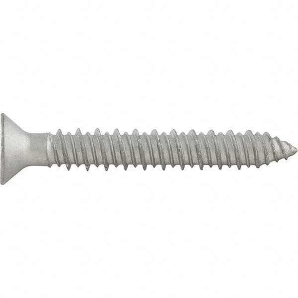 DeWALT Anchors & Fasteners - 5/16" Diam, 4 Overall Length, Phillips Drive Concrete Screw & Masonry Fastener - USA Tool & Supply