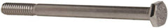 Value Collection - 1/4-20 UNC, 3-1/2" Length Under Head Hex Head Cap Screw - Partially Threaded, Grade 316 Stainless Steel, Uncoated, 7/16" Hex - USA Tool & Supply