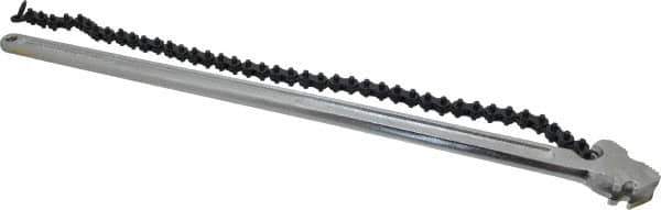 Crescent - 6" Max Pipe Capacity, 23" Long, Chain Wrench - 5-1/2" Actual OD, 24" Handle Length - USA Tool & Supply