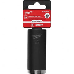Milwaukee Tool - 1/2" Drive 15/16" Universal Thin Wall Nonsparking Deep Impact Socket - USA Tool & Supply