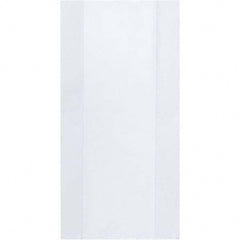 Value Collection - Pack of (500), 10 x 24", 3 mil Gusseted Poly Bags - USA Tool & Supply