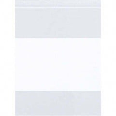 Value Collection - Pack of (1000), 4 x 10" 4 mil Reclosable Poly Bags - USA Tool & Supply