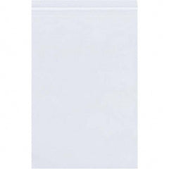 Value Collection - Pack of (500), 8 x 20" 4 mil Reclosable Poly Bags - USA Tool & Supply