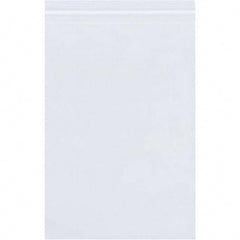 Value Collection - Pack of (500), 8 x 18" 8 mil Reclosable Poly Bags - USA Tool & Supply