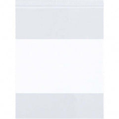 Value Collection - Pack of (1000), 5 x 5" 4 mil Reclosable Poly Bags - USA Tool & Supply