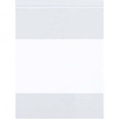 Value Collection - Pack of (1000), 4 x 8" 4 mil Reclosable Poly Bags - USA Tool & Supply