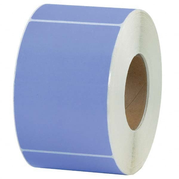 Value Collection - Pack of 4 Rolls, 1,000 Labels per Roll, 4" x 6" Purple Topcoated Facestock Thermal Labels - USA Tool & Supply