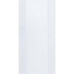 Value Collection - Pack of (1000), 4 x 12" 2 mil Gusseted Poly Bags - USA Tool & Supply