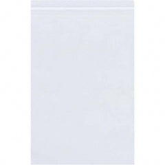 Pack of (1000), 6 x 16″ 2 mil Reclosable Poly Bags Clear