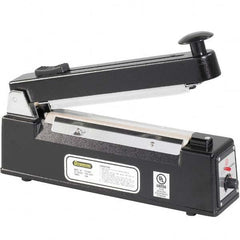 Value Collection - Polybag & Impulse Sealers Type: Table Top Thermal Impulse Sealer w/Cutter Maximum Seal Size: 8 (Inch) - USA Tool & Supply