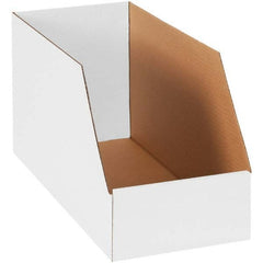 Cardboard Drawer Bin: White White, Cardboard, 40 Lb Capacity