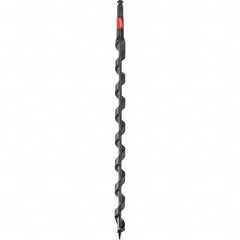 Milwaukee Tool - Auger & Utility Drill Bits Auger Bit Size (Inch): 11/16 Shank Diameter (Inch): 7/16 - USA Tool & Supply