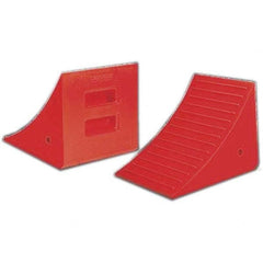 Checkers - Wheel Chocks Width (Inch): 14 Height (Inch): 14 - USA Tool & Supply