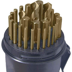 Cle-Line - Drill Bit Sets System of Measurement: Inch Drill Bit Material: Cobalt - USA Tool & Supply