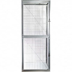 Folding Guard - Lockers Type: Welded Wire Mesh Number of Tiers: 1 - USA Tool & Supply