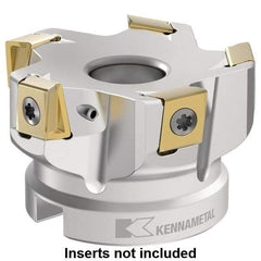 Kennametal - Indexable Square-Shoulder Face Mills Cutting Diameter (Inch): 2-1/2 Cutting Diameter (Decimal Inch): 2.5000 - USA Tool & Supply
