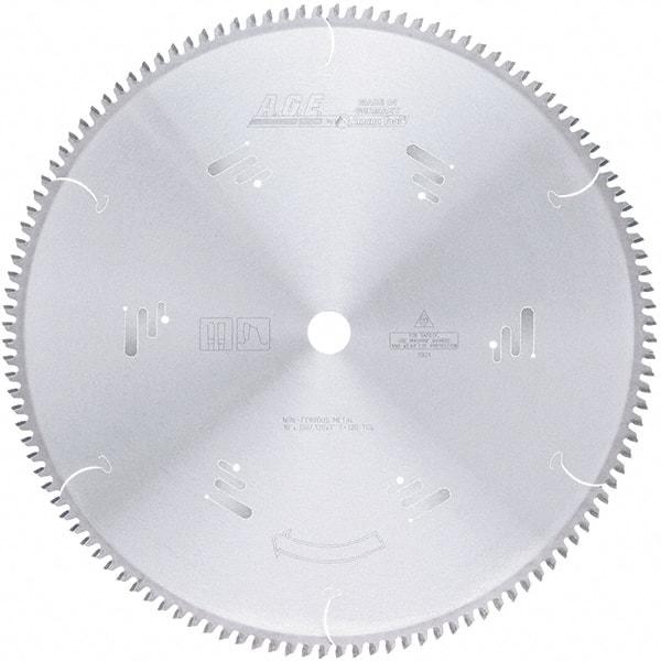 Amana Tool - 18" Diam, 1" Arbor Hole Diam, 120 Tooth Wet & Dry Cut Saw Blade - Carbide-Tipped, Clean Action, Standard Round Arbor - USA Tool & Supply