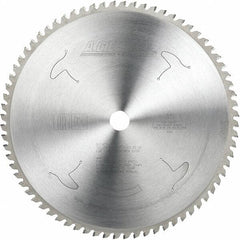 Amana Tool - 12" Diam, 1" Arbor Hole Diam, 72 Tooth Wet & Dry Cut Saw Blade - Carbide-Tipped, Clean Action, Standard Round Arbor - USA Tool & Supply