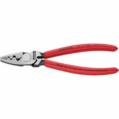 Knipex - Crimpers Type: Crimping Pliers Style: Crimping Pliers for End Sleeves (Ferrules) - USA Tool & Supply