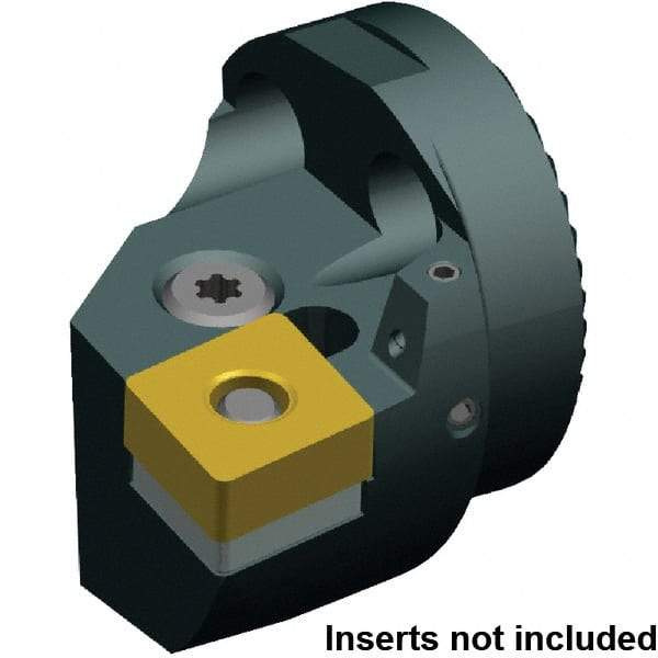 Kennametal - Left Hand Cut, 50mm Min Bore Diam, Size 40 Steel Modular Boring Cutting Unit Head - 50mm Max Bore Depth, Compatible with CNMA 160612 - USA Tool & Supply