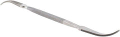 Grobet - 7" Riffler Precision Swiss Pattern File - Silversmith's Handle - USA Tool & Supply